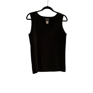 Chico’s Black Sleeveless Top 3/$25